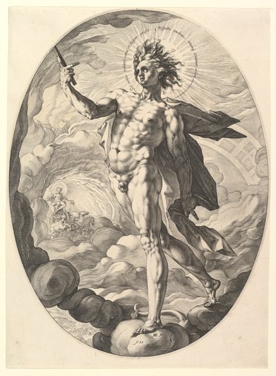 Apollon tekijältä Hendrick Goltzius
