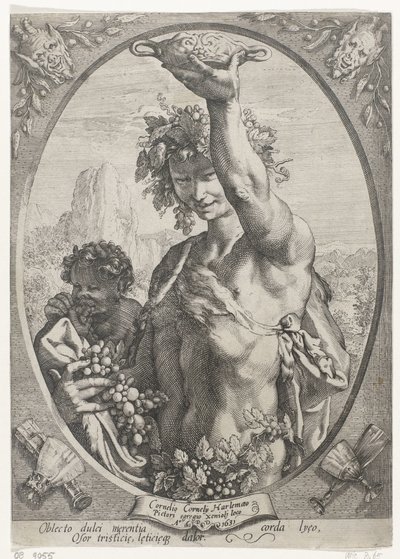 Bacchus tekijältä Hendrick Goltzius