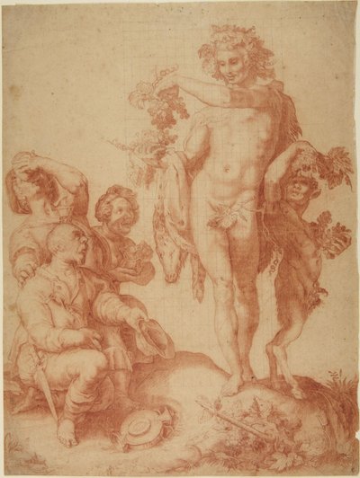 Bacchus tekijältä Hendrick Goltzius