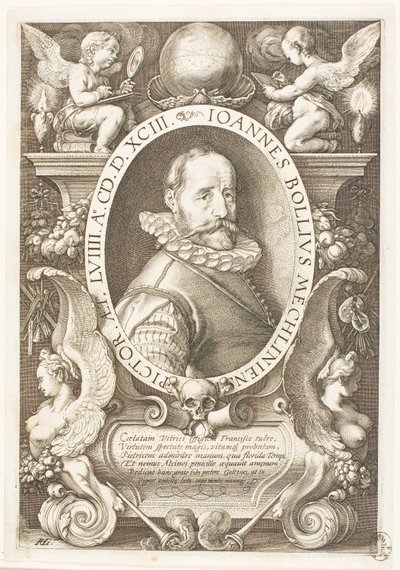 Bol, Hans (1534-1593) Malinesin maalari, vuodelta 1591 Amsterdamissa tekijältä Hendrick Goltzius