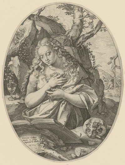 Katuvainen Magdalena tekijältä Hendrick Goltzius