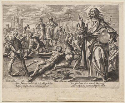 Kristus tekijältä Hendrick Goltzius