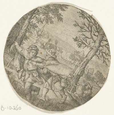 Sokea johtaa sokeaa tekijältä Hendrick Goltzius