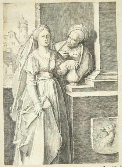 Outo pari tekijältä Hendrick Goltzius