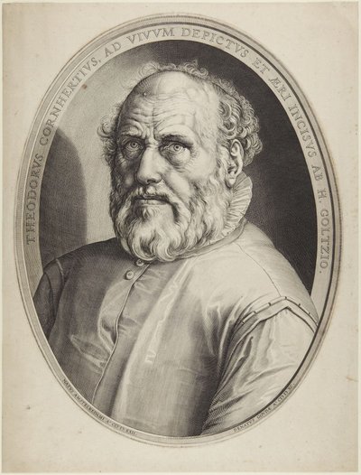 Dirck Volckertsz. Coornhert tekijältä Hendrick Goltzius