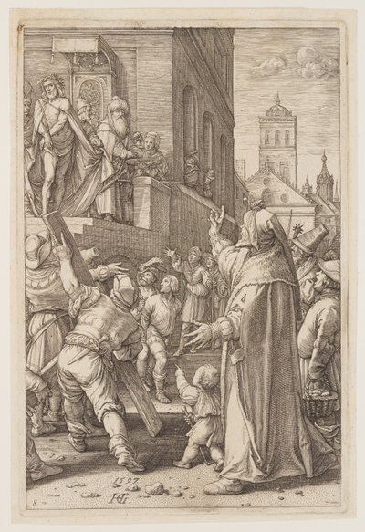 Ecce Homo, elokuvasta The Passion tekijältä Hendrick Goltzius