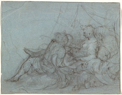 Rakastava pari tekijältä Hendrick Goltzius