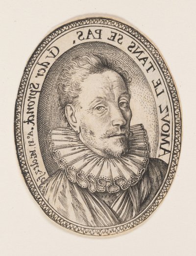 Gheraert van der Spronck tekijältä Hendrick Goltzius