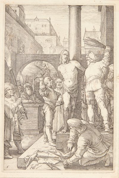Ruoskiminen tekijältä Hendrick Goltzius