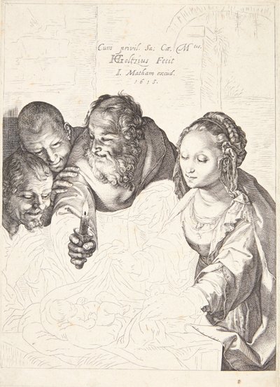 Paimenten kumarrus tekijältä Hendrick Goltzius