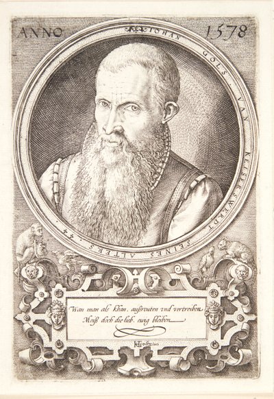 Jan Goltz II tekijältä Hendrick Goltzius