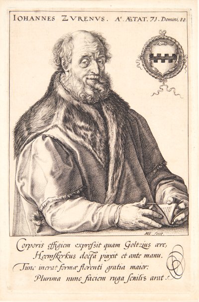 Jan van Zuren tekijältä Hendrick Goltzius