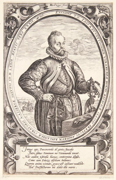 Johan van Duvenvoorde tekijältä Hendrick Goltzius