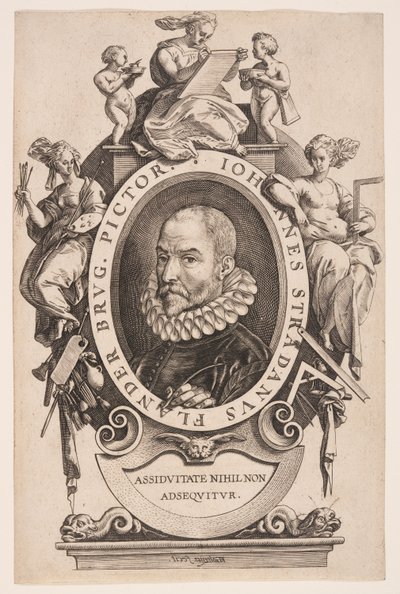 John Stradanus tekijältä Hendrick Goltzius