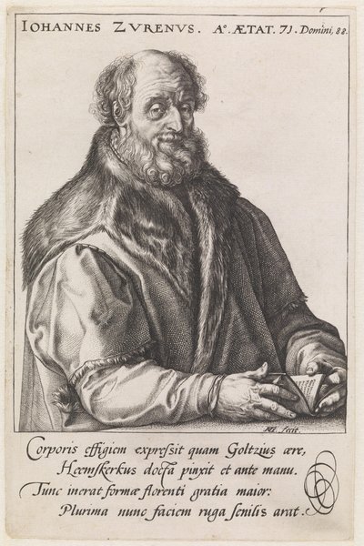 Johannes Zurenus (1517–1591) tekijältä Hendrick Goltzius