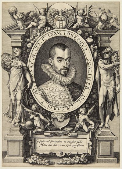 Josephus Justus Scaliger tekijältä Hendrick Goltzius