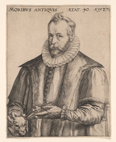 Justus Lipsius tekijältä Hendrick Goltzius