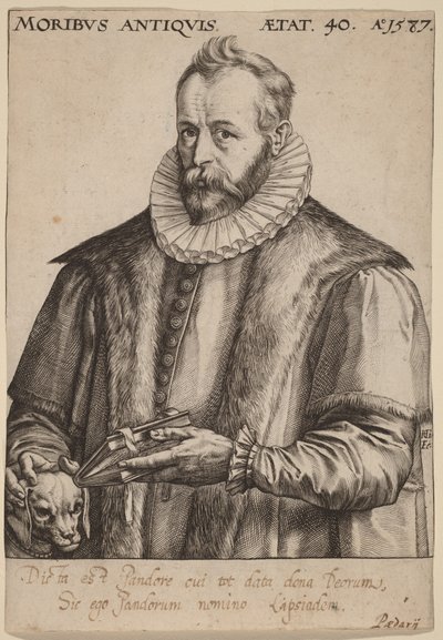 Justus Lipsius tekijältä Hendrick Goltzius