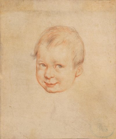 Lapsen pää tekijältä Hendrick Goltzius
