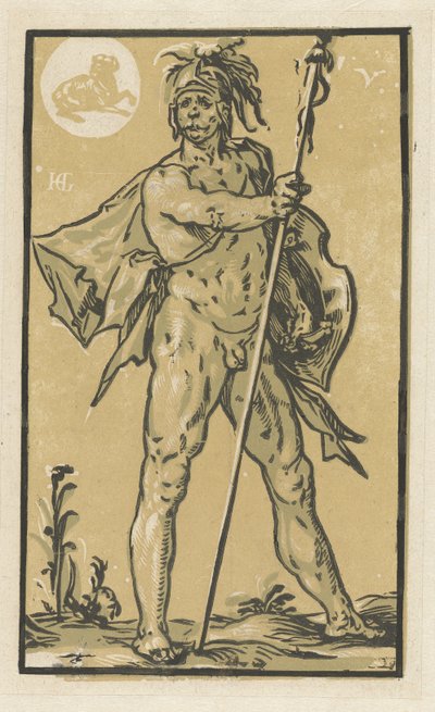 Mars tekijältä Hendrick Goltzius