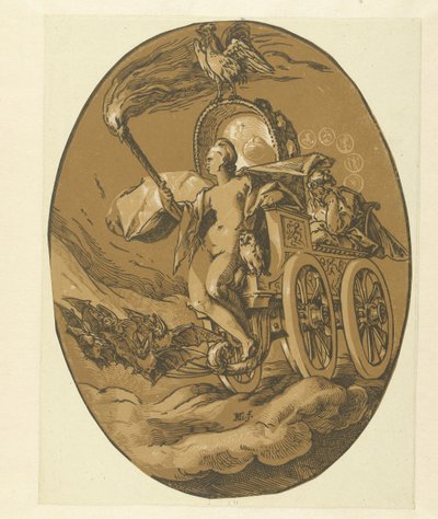 nox Jumalat ja jumalattaret (sarjan nimi) tekijältä Hendrick Goltzius