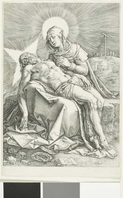 pieta tekijältä Hendrick Goltzius
