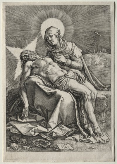 Pieta tekijältä Hendrick Goltzius