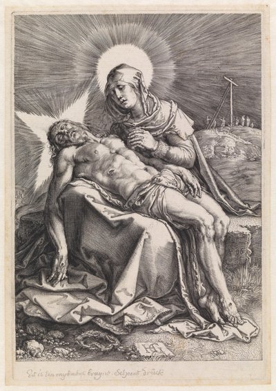 Pieta tekijältä Hendrick Goltzius