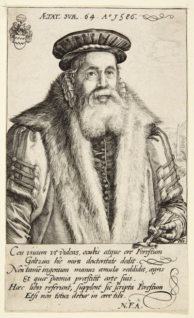 Pieter van Foreest tekijältä Hendrick Goltzius