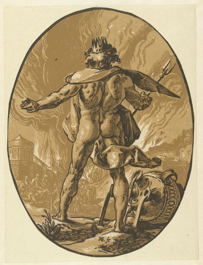 Pluto Jumalat ja jumalattaret (sarjan nimi) tekijältä Hendrick Goltzius