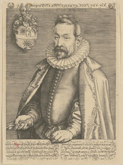 Jan Nicquetin muotokuva tekijältä Hendrick Goltzius