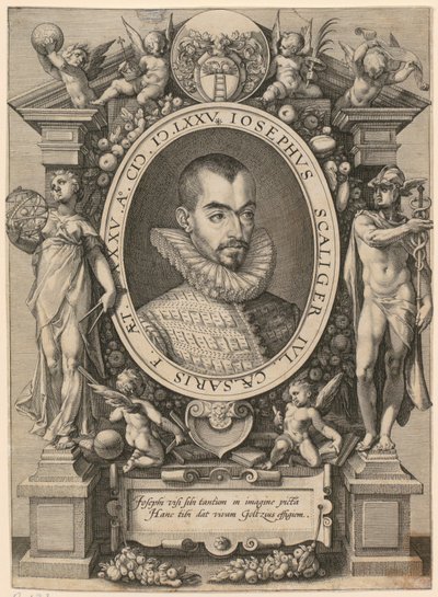 Josephus Justus Scaligerin muotokuva tekijältä Hendrick Goltzius