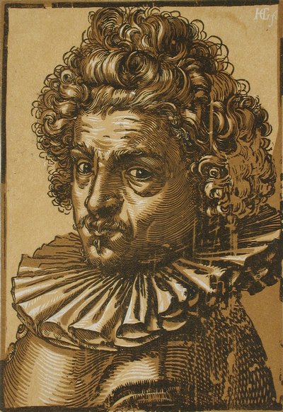 Gillis van Breenin muotokuva tekijältä Hendrick Goltzius