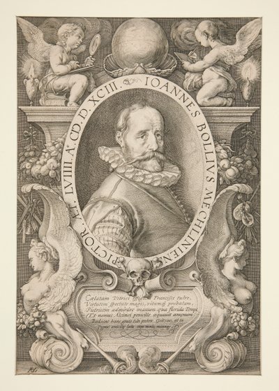 Hans Ballin muotokuva tekijältä Hendrick Goltzius