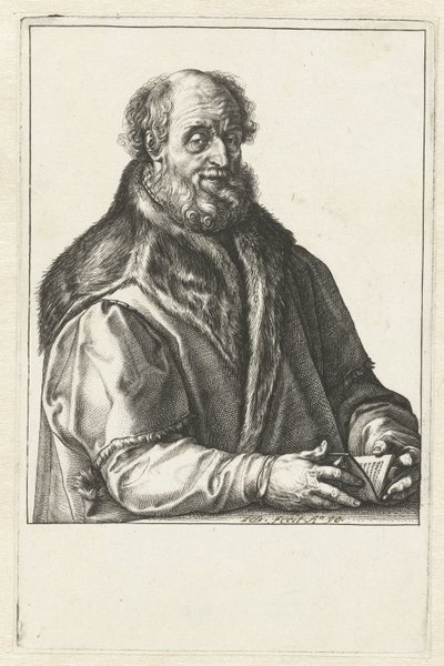 Jan van Surenin muotokuva tekijältä Hendrick Goltzius