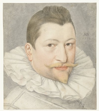Johannes Sadeler I:n muotokuva tekijältä Hendrick Goltzius
