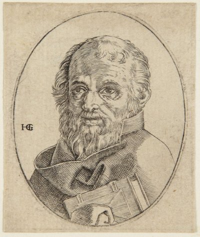 Pyhä Mattias tekijältä Hendrick Goltzius