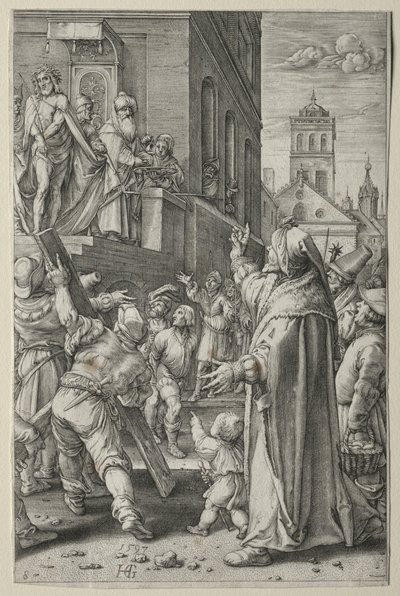 Intohimo: Ecce Homo tekijältä Hendrick Goltzius