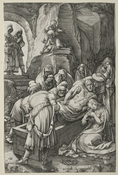 Passion: The Tombment tekijältä Hendrick Goltzius
