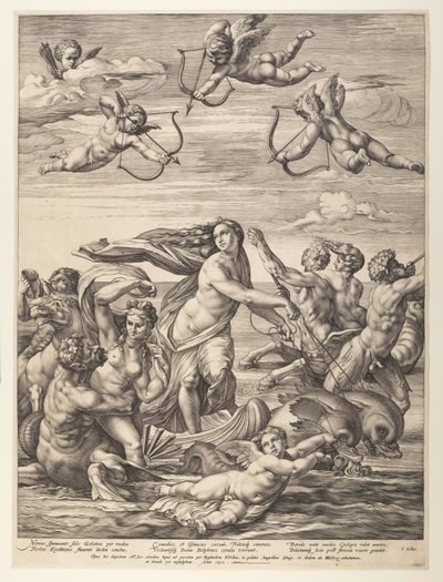 Galatean voitto tekijältä Hendrick Goltzius