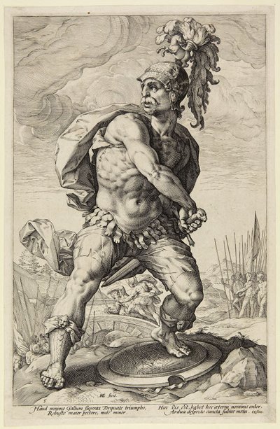 Titus Manlius Torquatus tekijältä Hendrick Goltzius