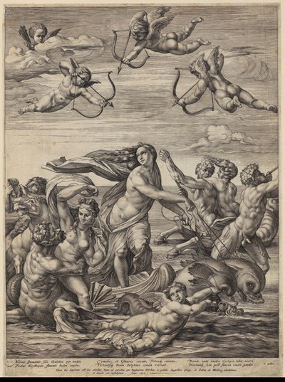 Galatean voitto tekijältä Hendrick Goltzius