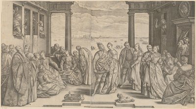 Venetsialaiset häät tekijältä Hendrick Goltzius
