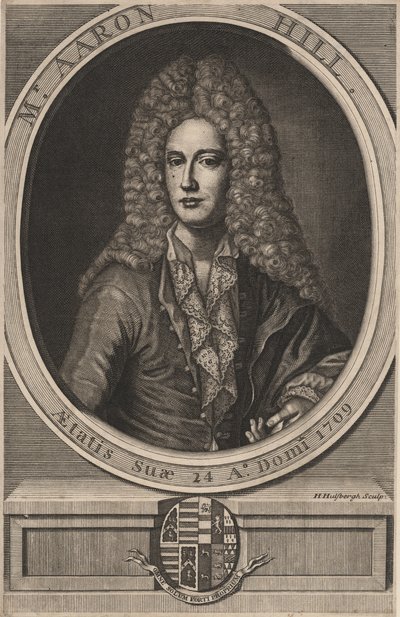 Aaron Hill, 1709 tekijältä Hendrick Hulsberg