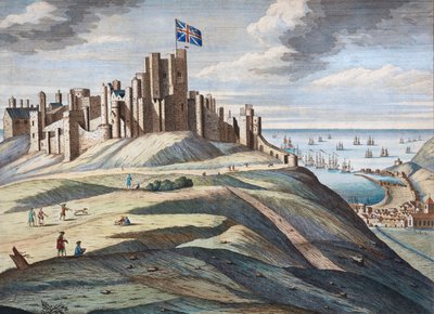 Doverin linna 1700-luvun alussa tekijältä Hendrick Hulsberg