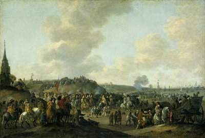 Englannin Kaarle II:n lähtö Scheveningenistä 2. kesäkuuta 1660 tekijältä Hendrick de Meijer