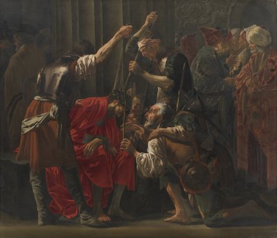 orjantappuroilla kruunattu Kristus tekijältä Hendrick ter Brugghen