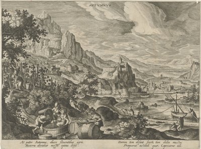 Syksy Syksy (otsikko esineessä) Neljä vuodenaikaa (sarjan nimi) tekijältä Hendrick van Schoel
