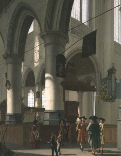 Kirkon sisustus tekijältä Hendrick van Streeck