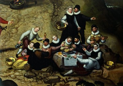Maamessut, Lucas van Valkenborch, noin (1530-1597) tekijältä Hendrick van den (1530 97) Broeck